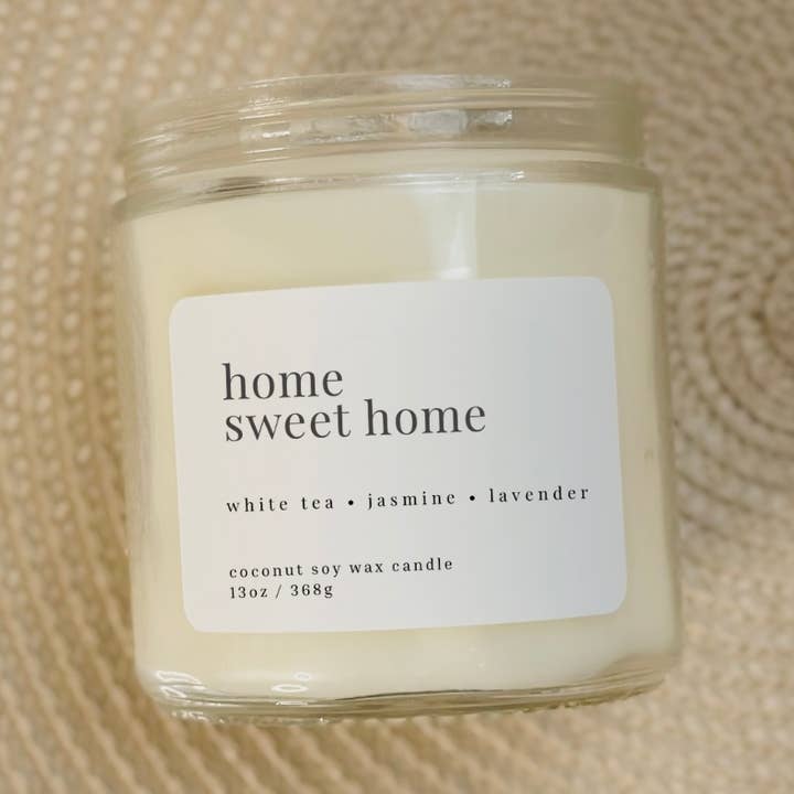 Blue House Fragrances - Wholesale Jar/Filled Candle - Home Sweet Home | Soy Candle