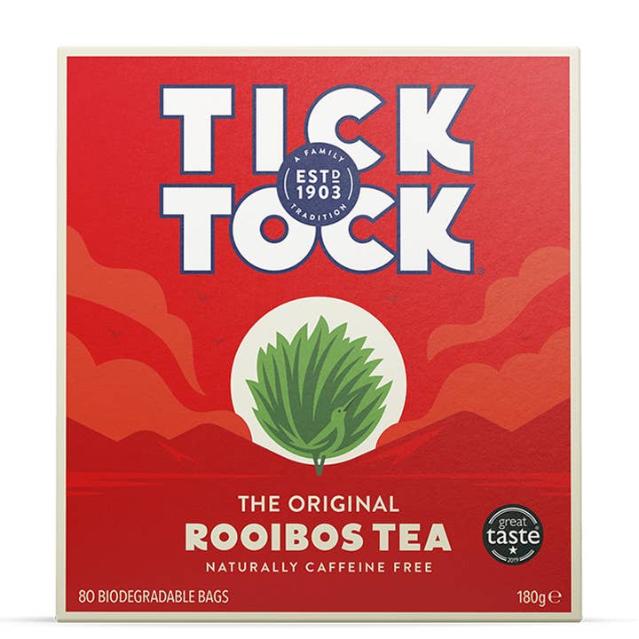 Tick Tock Tea - Wholesale Tea Bags - TICK TOCK-ORGANIC Rooibos Tea