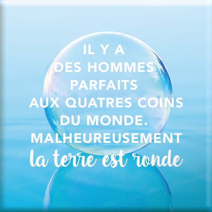 Magnet - There are perfect men for wholesale by Draeger Paris