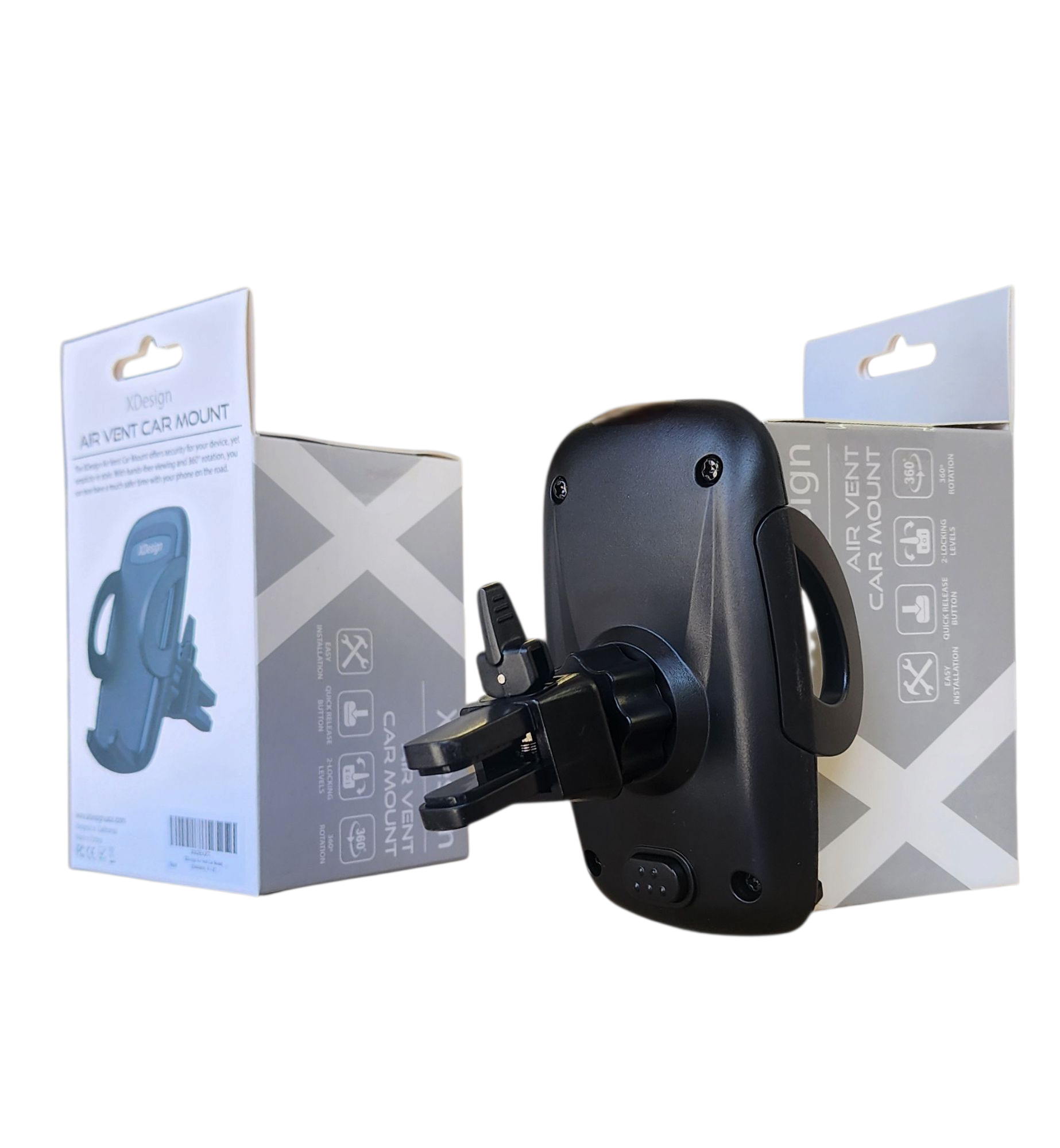 Mighty Wireless – wholesale Car Decorative Charm - Unisex – XDesign Air Vent Car Mount3