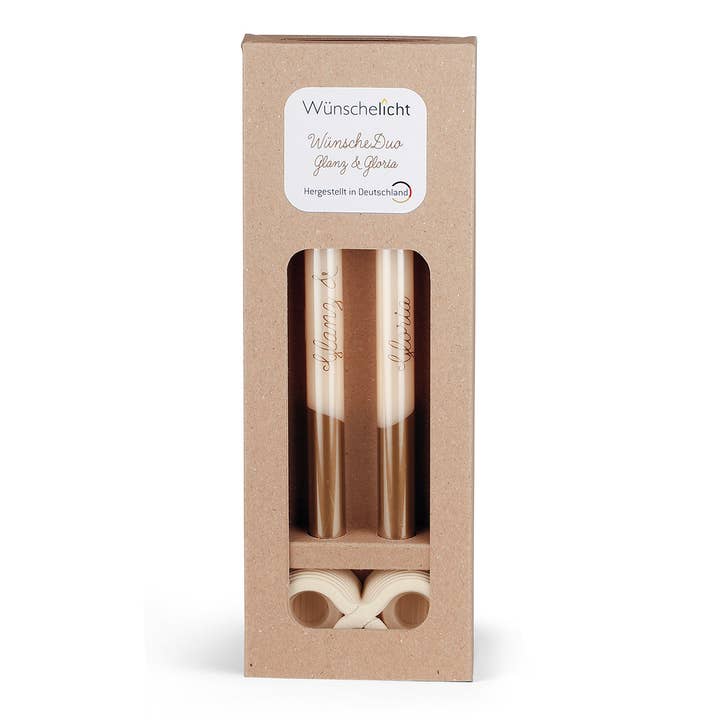 Wünschelicht – Duo Glanz & Gloria für den Großhandel von Bulla-Manufaktur
