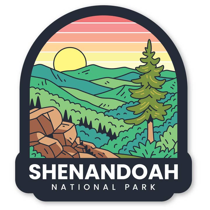 Desk Ornament - Shenandoah HD Badge for wholesale by Morris Magnets