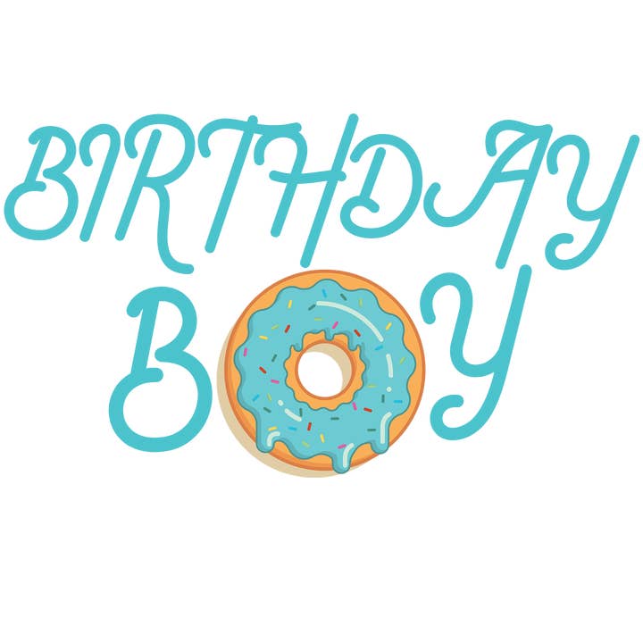 ImprintKidsClothing - Wholesale Bodysuit (Non-Footed) - Baby - 6-Minimum - Baby Boy Birthday Onesie - Donut - Open Size