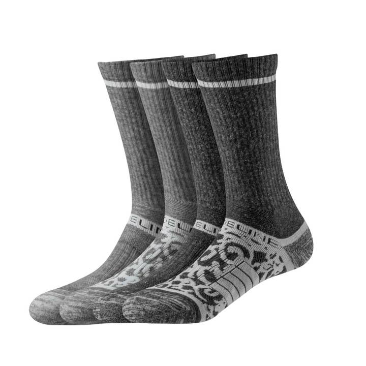 Merino Wool Cloud Crew Socks 4-Pack for wholesale by Strideline