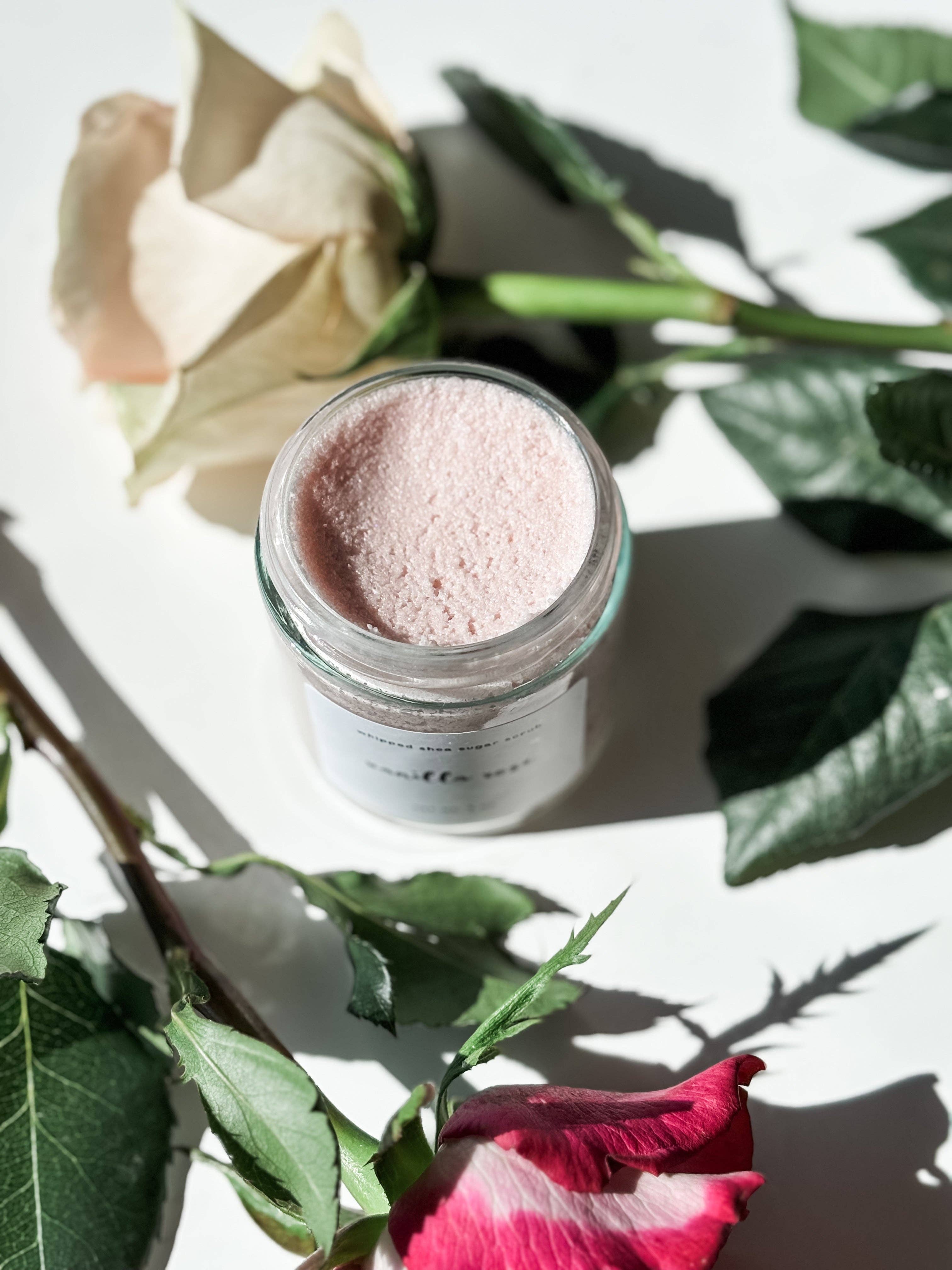 Aspen Essence - Wholesale Body Scrub/Exfoliant - Vanilla Rose Foaming Sugar Scrub | Rose Clay & Vanilla4