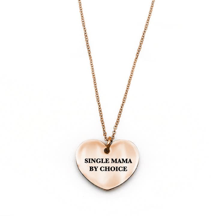 Collana singola Mama by Choice per la vendita all'ingrosso da parte di Babe co. (formerly Metal Marvels)