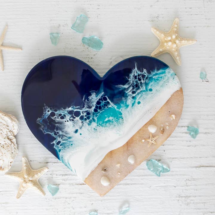 Heart Shape Beach House Wall Decoration Gift for wholesale by Daphnew Design