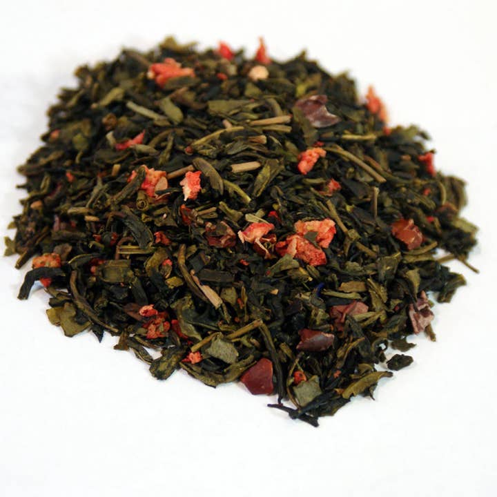 Crème de la Berry Green Dessert Tea - Vrac, 1lb pour la vente par Simpson & Vail