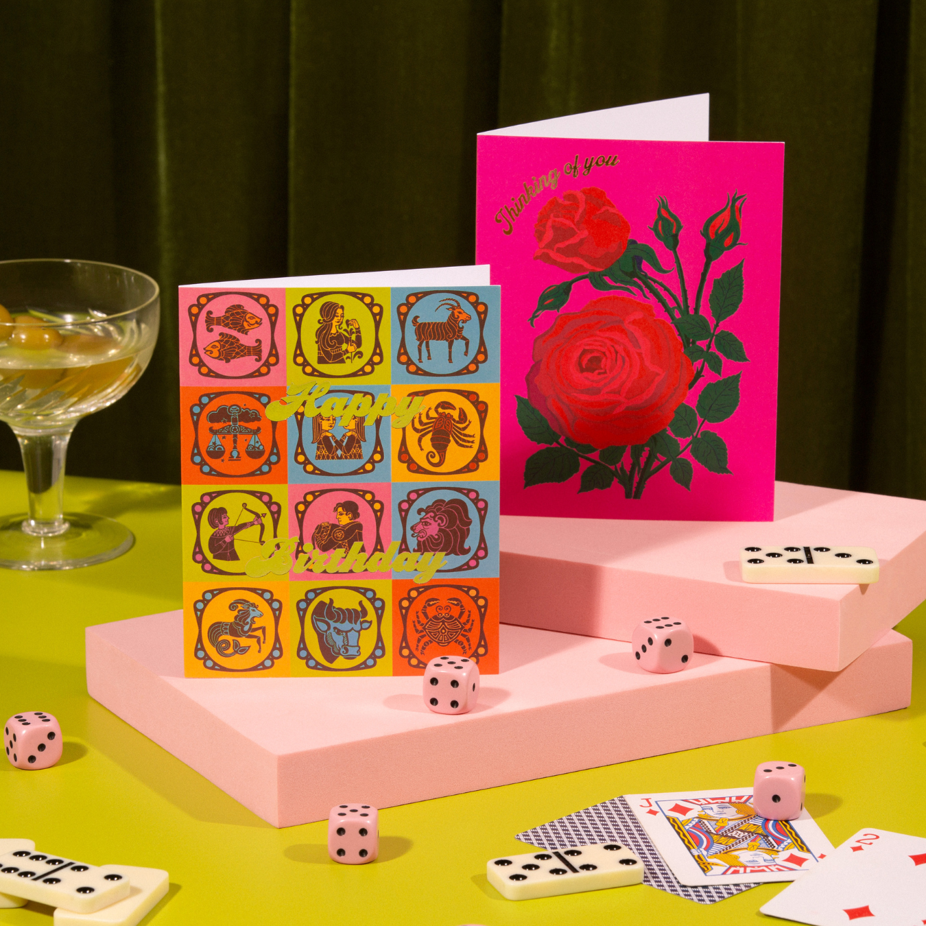 Lucky Goods Paper - Wholesale Birthday Card - Zodiac Birthday – Foil Astrology Birthday Card4