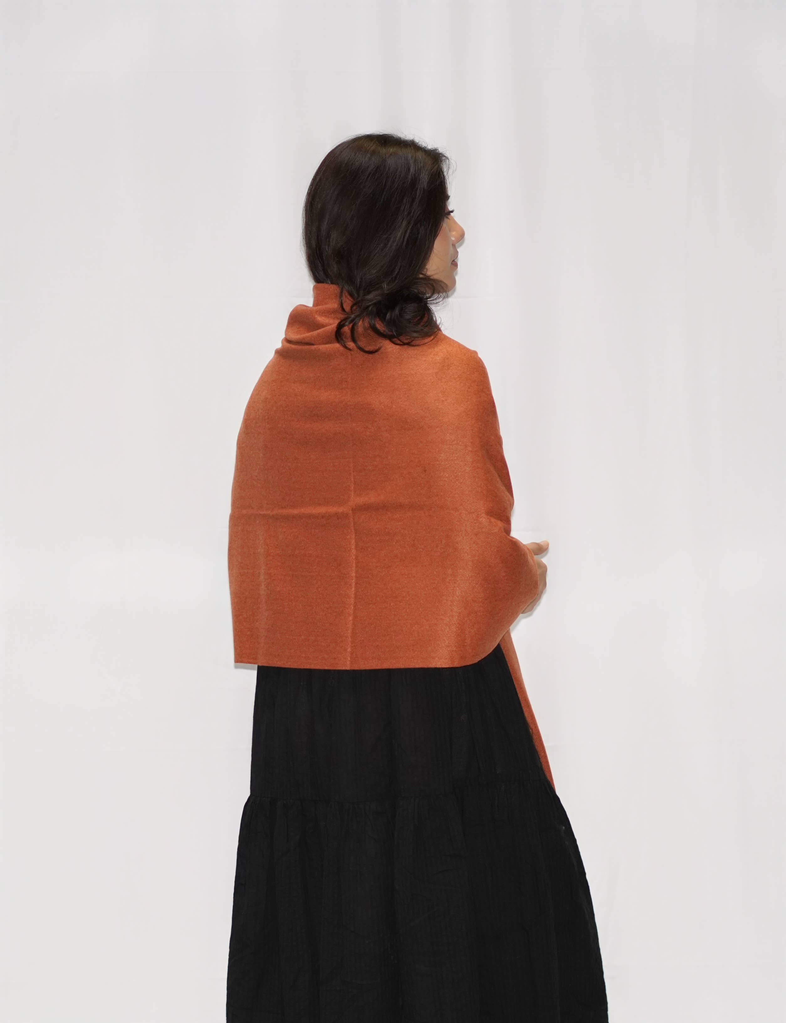 Dolma - Wholesale Scarf - Women's - Cozy Cashmere Blend Stole Spice2