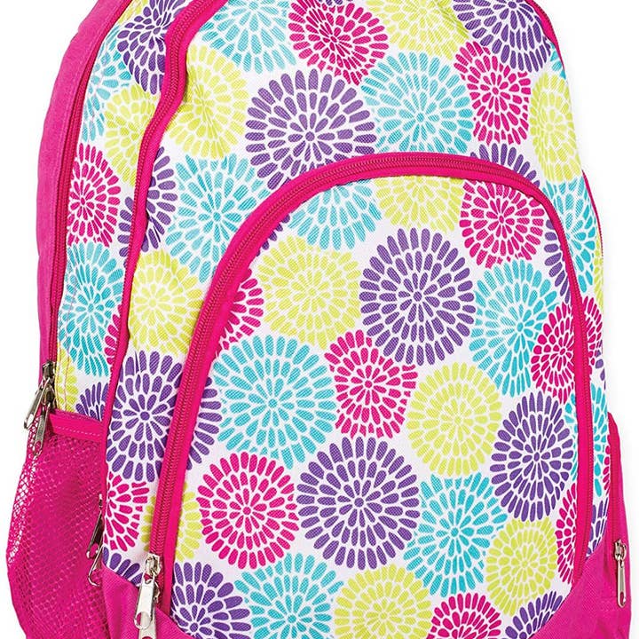 Flower Petal Burst Skole Rygsæk for engroshandel hos Magnolia