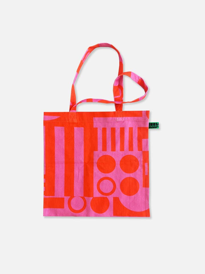 Paradox Tote bag in Hot Pink for wholesale by Irregular Sleep Pattern