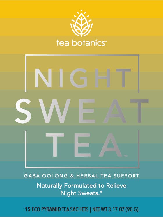 Night Sweat Tea for wholesale by Tea Botanics