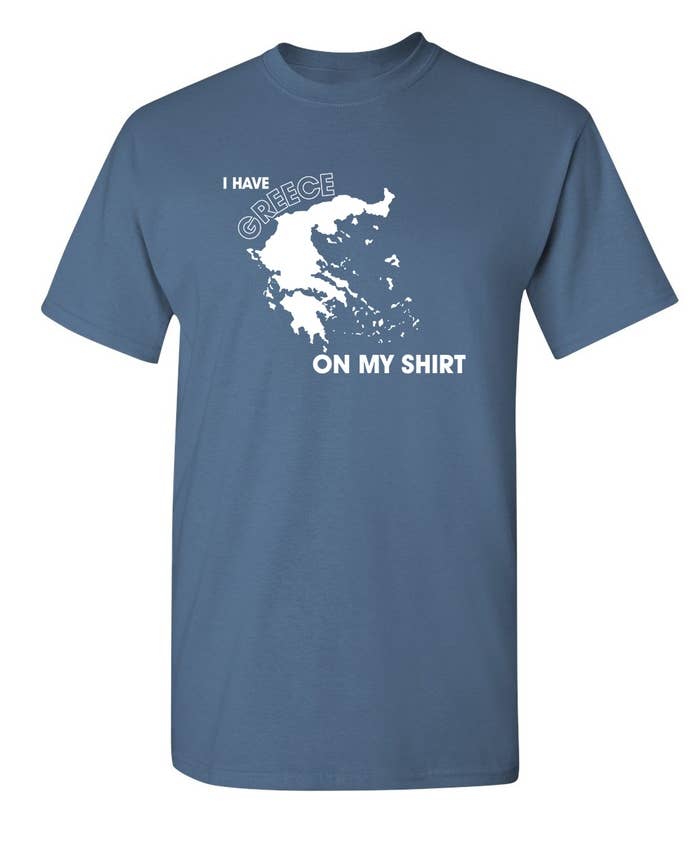 Feelin Good Tees - Wholesale Screen Printed T-Shirt - Unisex - I Have Greece On My Shirt5