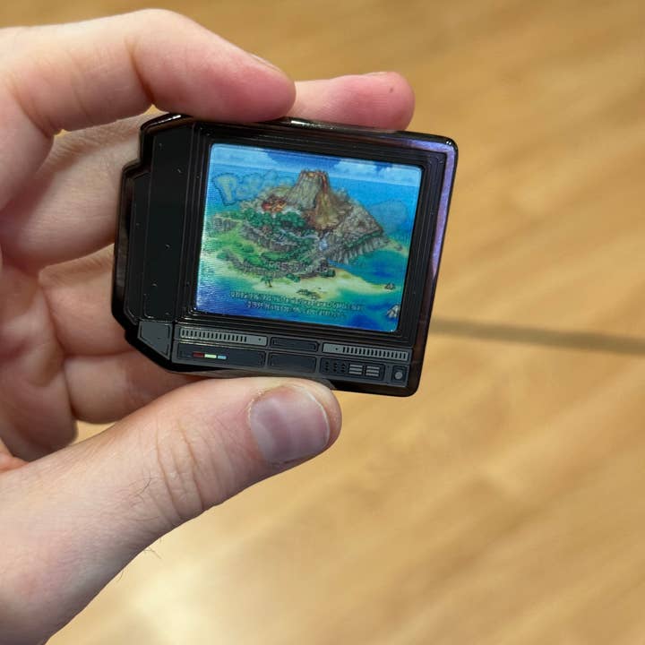 GoopyGoblins - Wholesale Lapel Pin/Button - 2.5" Lenticular Pokemon SNAP CRTV Enamel Pin7