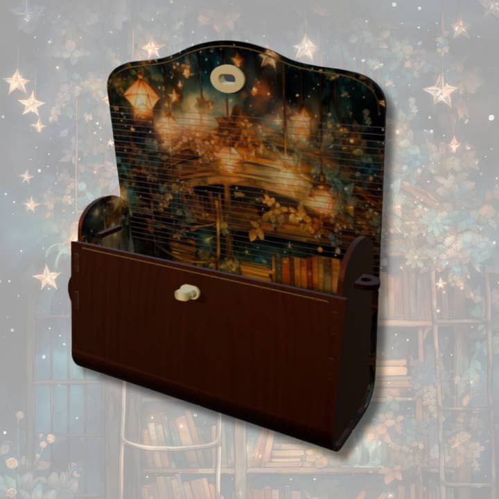 TimberTote - Wholesale Crossbody Bag - Women's - Magic: Enchanted Library