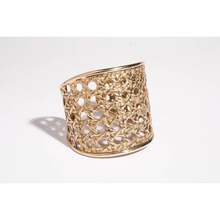 Saint Claude - Wholesale Cuff Bracelet - Large Caning Cuff