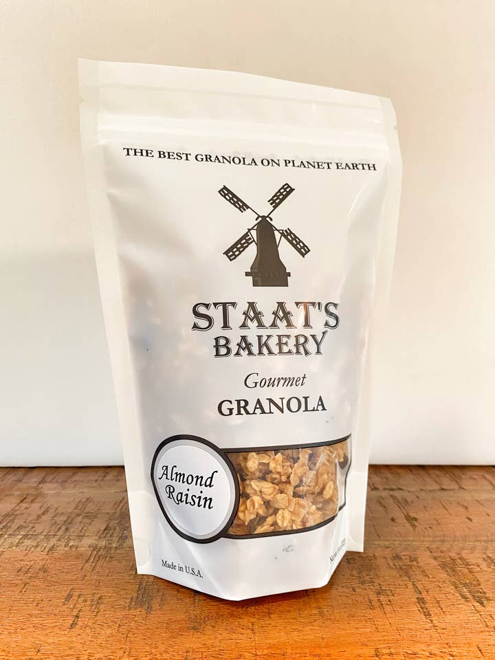 Almond-Raisin Granola for wholesale by Staat's Bakery