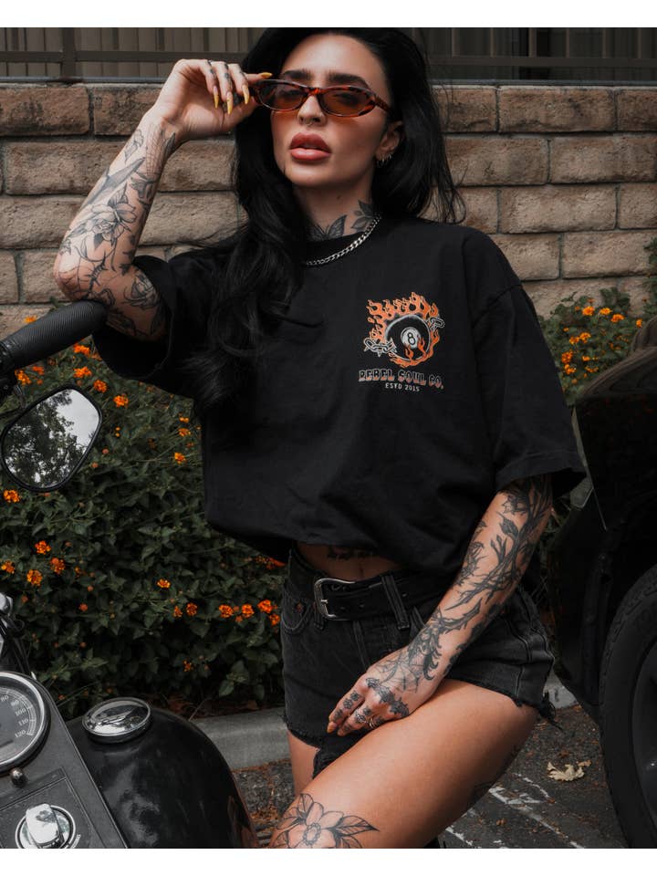 Black It's Not Over Yet Tee for wholesale on Faire3