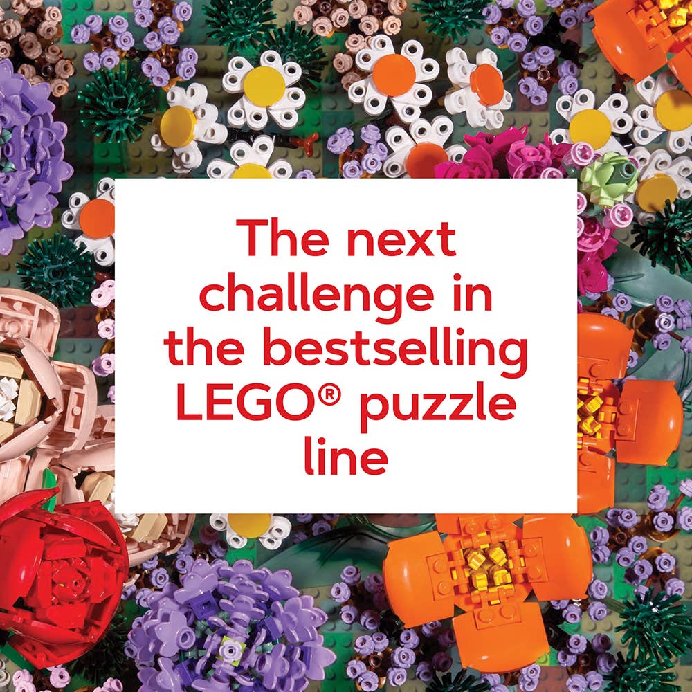 Chronicle Books - Wholesale Puzzle - Adult - LEGO Brick Botanicals 1,000-Piece Puzzle2