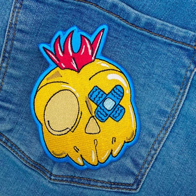 D. Kerper Arts - Wholesale Patch - Patch - Punk Head5
