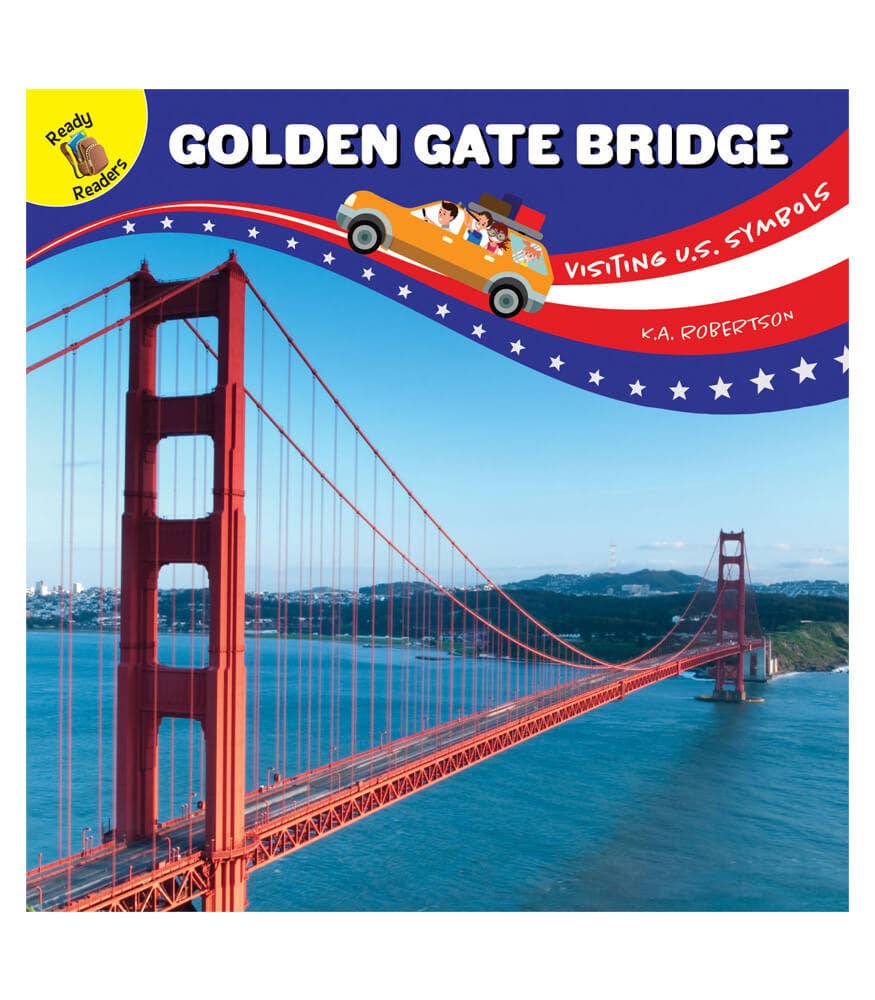 Carson Dellosa Education - Wholesale Early Reader Book (6-8) - Visiting U.S. Symbols Golden Gate Bridge0