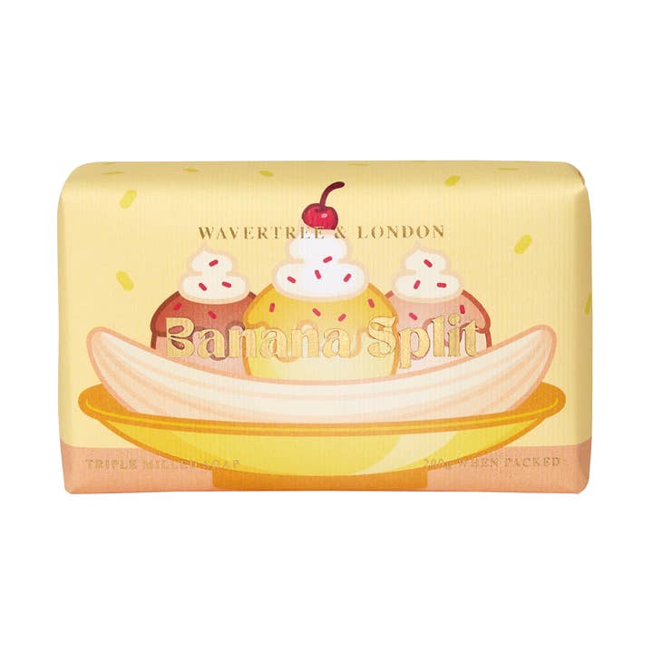 Wavertree & London - Wholesale Bar Soap - Wavertree & London Banana Split Luxury Soap Bars0