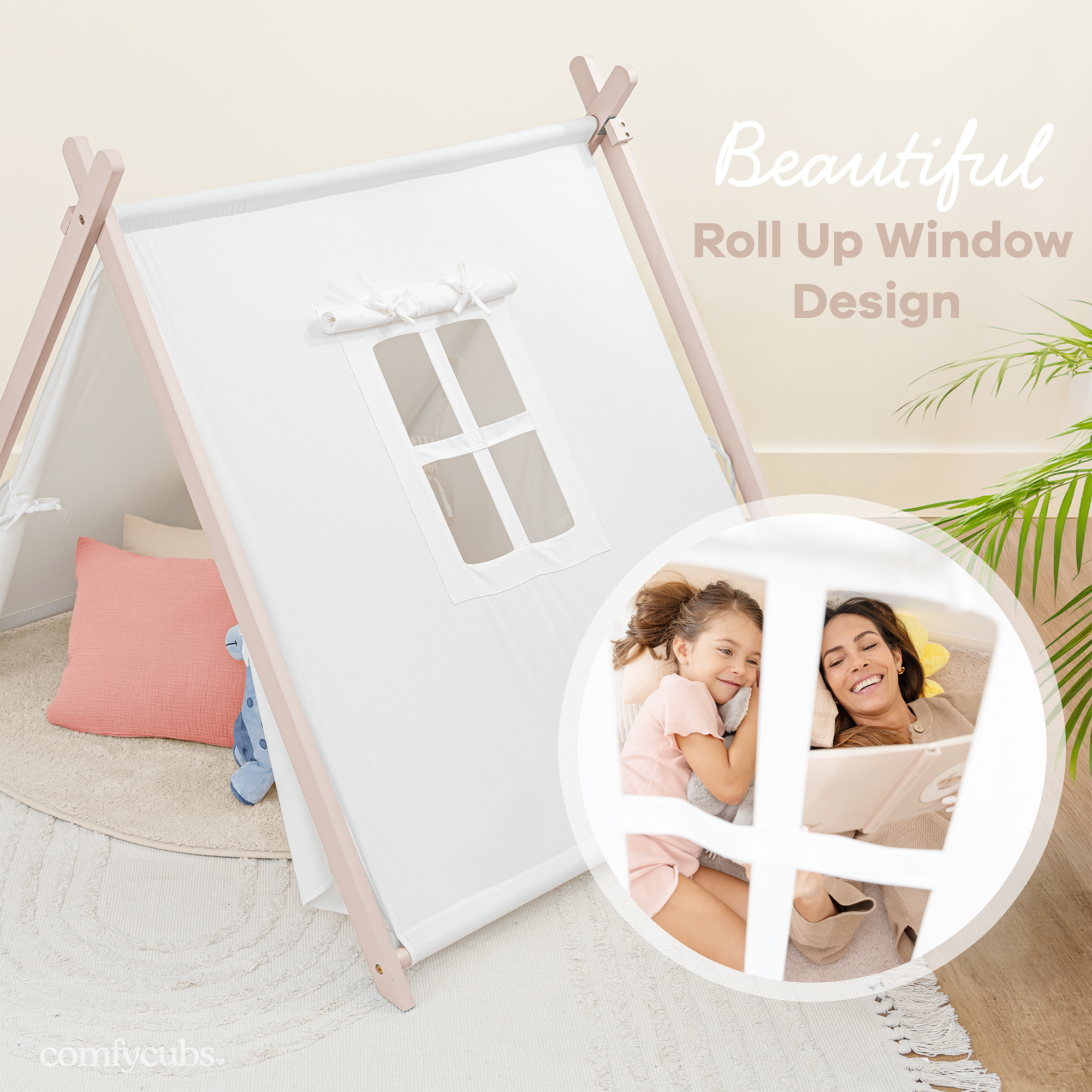 Comfy Cubs – wholesale Tält - Barn – Barnens lektält, inomhus lektält i canvas av Comfy Cubs21