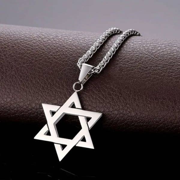 Syrrios Gifts LLC - Wholesale Pendant/Charm Necklace - Star of David Necklace Jewish Hexagram Pendant1
