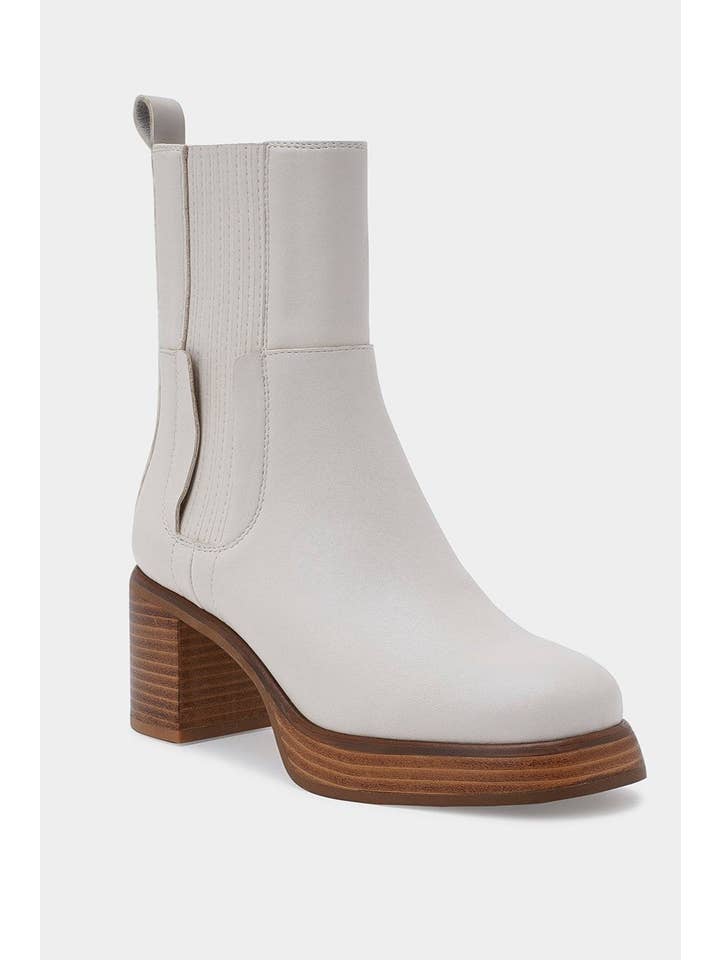 BEAST FASHION - Wholesale Booties - Women's - TRICIA-01 Block Heel Ankle Boots1