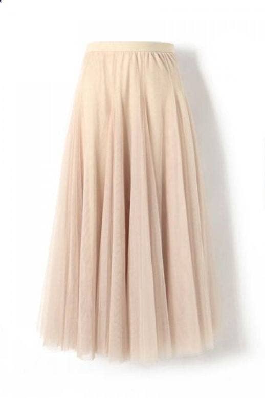 Rosa Clothing - Wholesale Skirt - Women's - 20 colors Ethereal Flowy Elastic Waist Pleated Tulle Skirt6