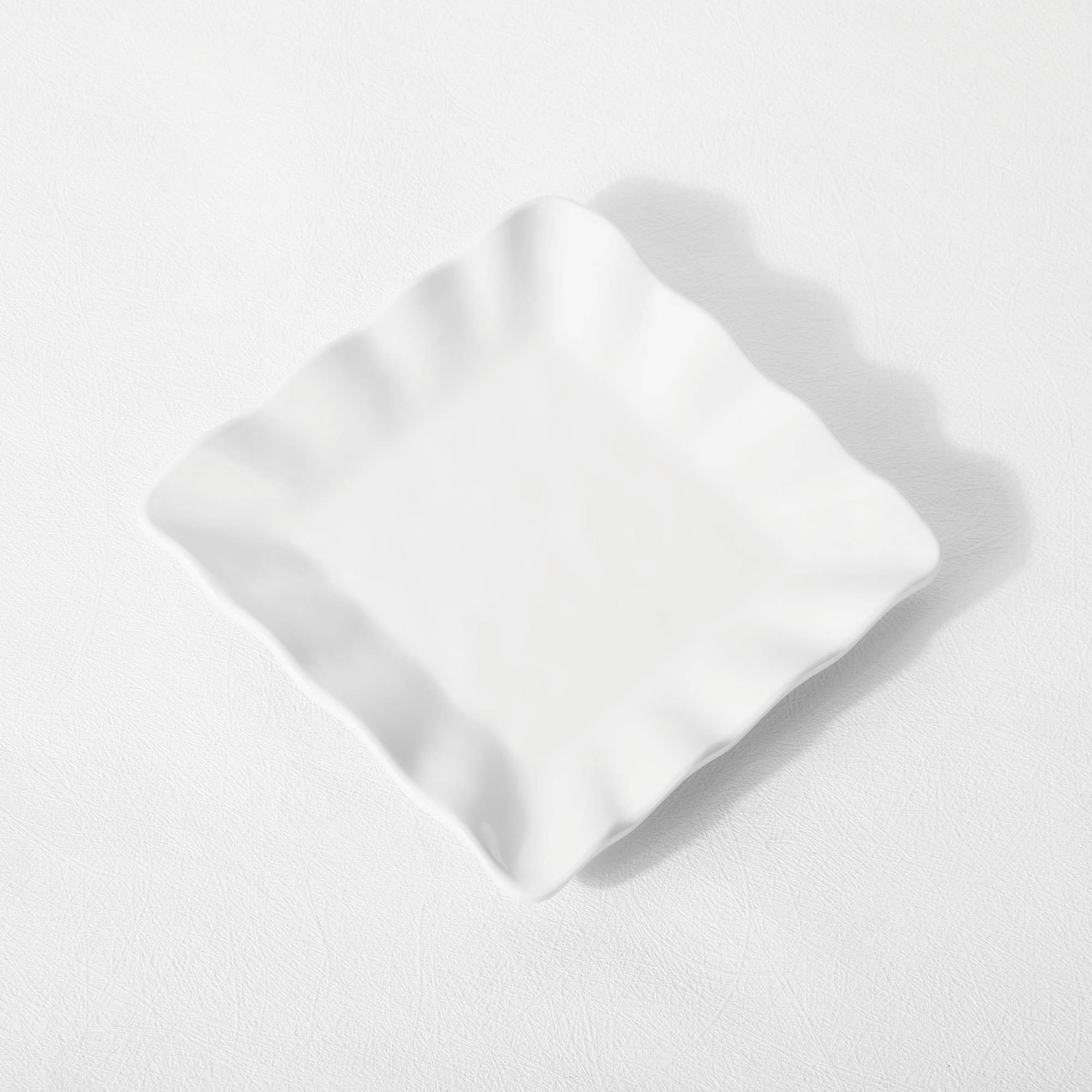 Supreme Housewares - Vente Assiette - Assiette carrée en mélamine blanche 5 1/2"6