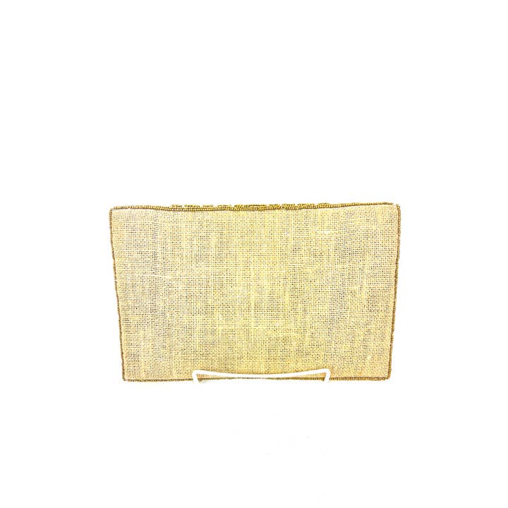 Ranee's - Wholesale Clutch Bag - Women's - Beaded clutch, natural elements, beads, stones- hand made.