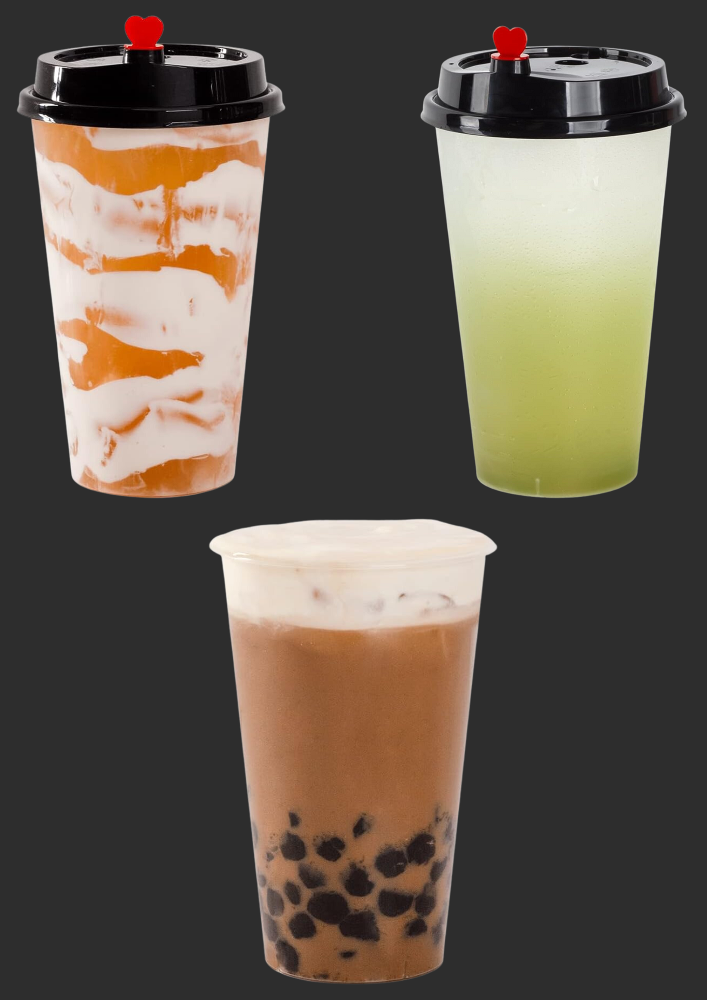 UNIMIX FLORAL - Wholesale Drinking Glass/Cup - PP Thick Plastic Cup&Lid 90mm In Various Sizes&Types 50/PK11