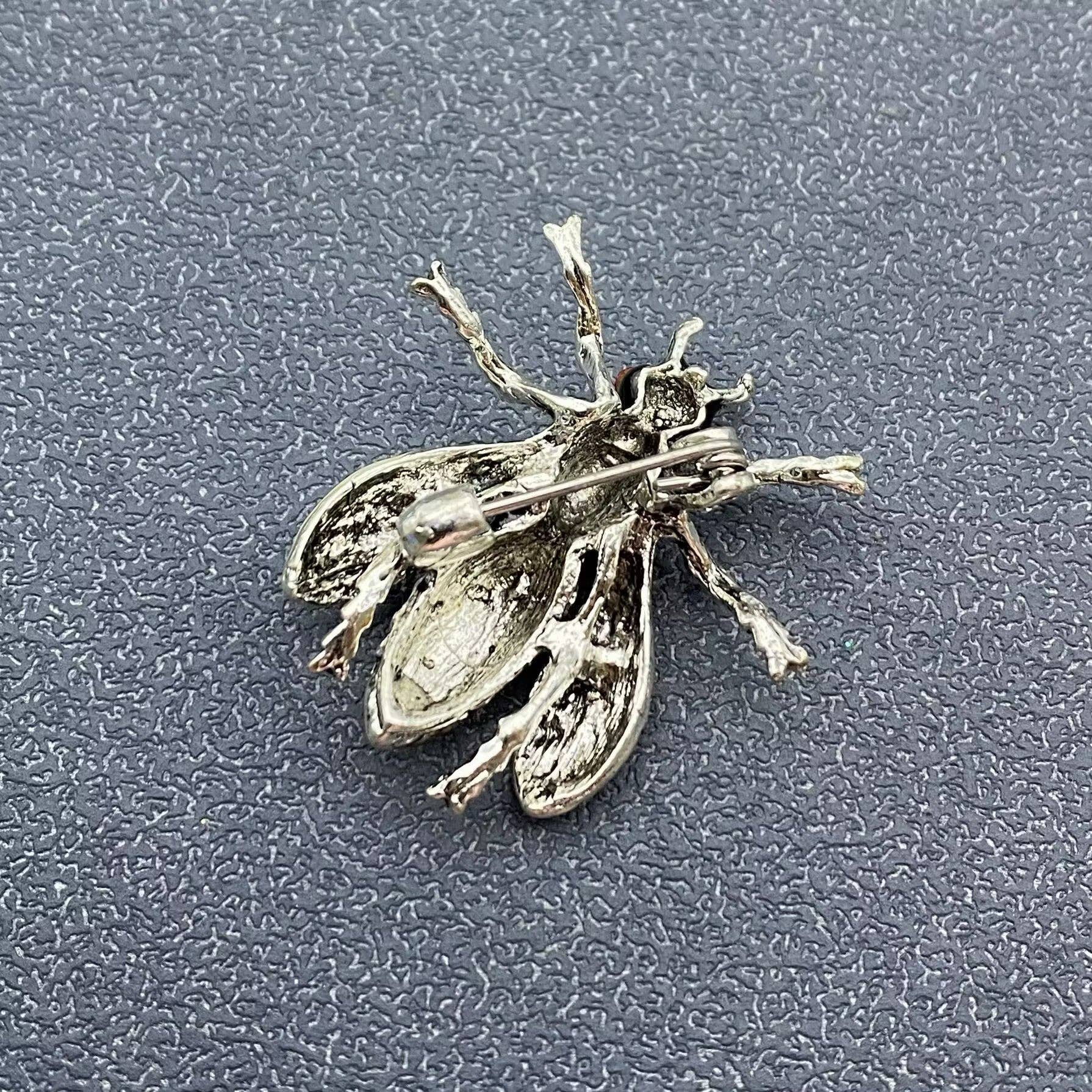 Mio Queena - Wholesale Brooch - Enamel Yellow Bee Brooch1