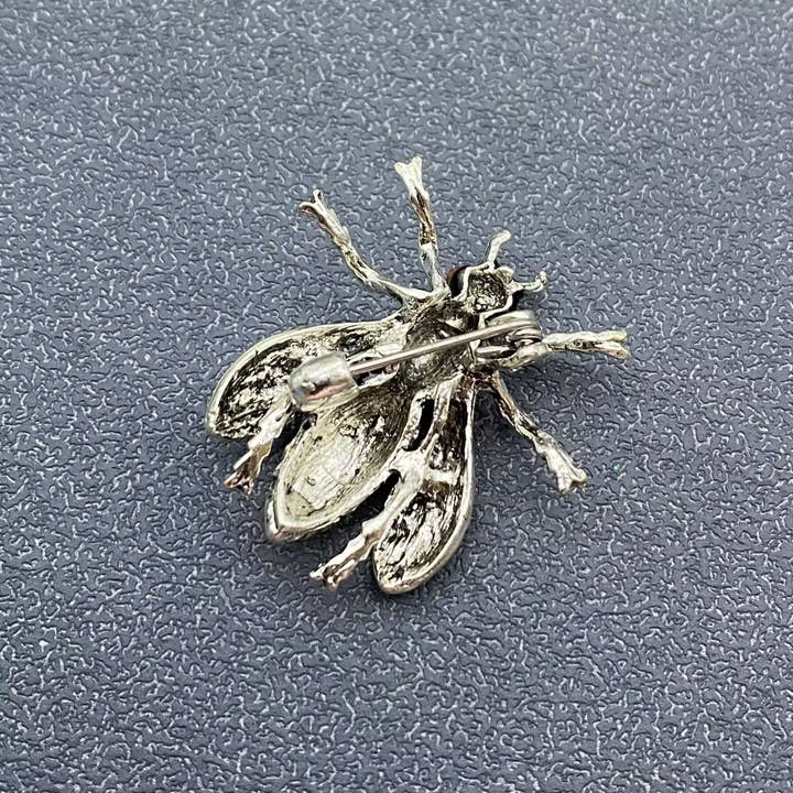 Mio Queena - Wholesale Brooch - Enamel Yellow Bee Brooch1