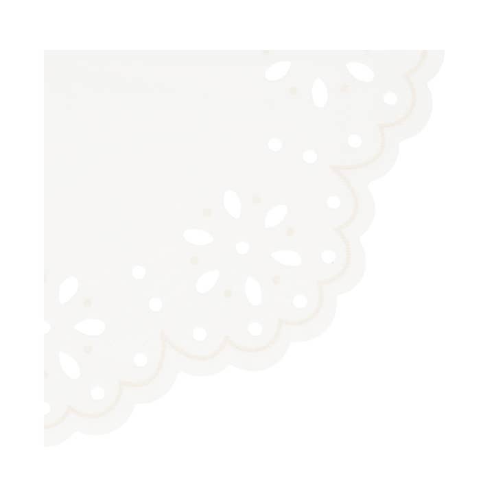 Broderie Anglaise Lace White Small Napkins for wholesale by Meri Meri