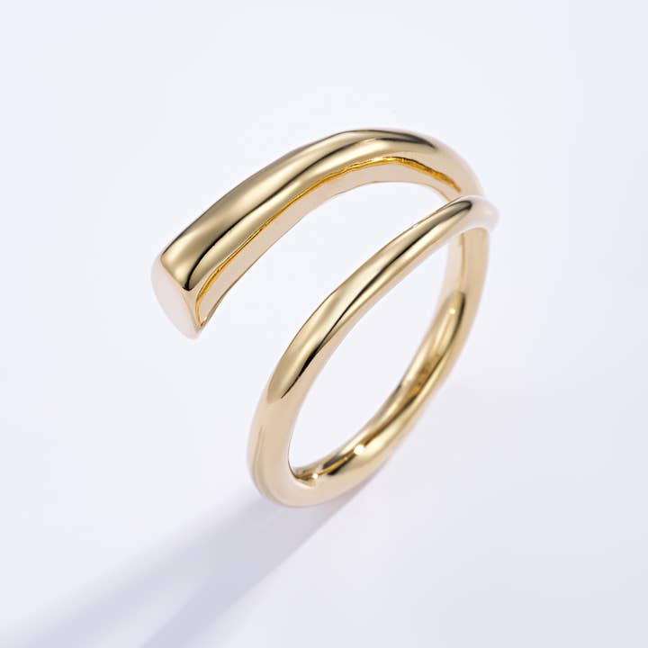 BYREN | ÉLINE L'ATELIER - Wholesale Band/Stacked Ring - 424AQ63 stainless steel ring0