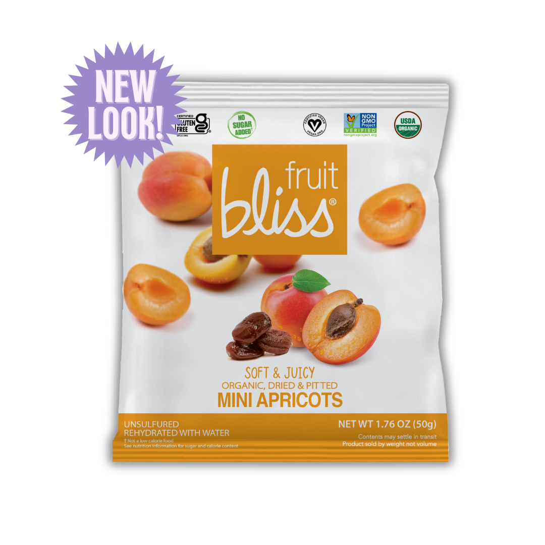 Fruit Bliss – Großhandel Getrocknete/dehydrierte Früchte – Bio Türkische Mini-Aprikosen 50g1