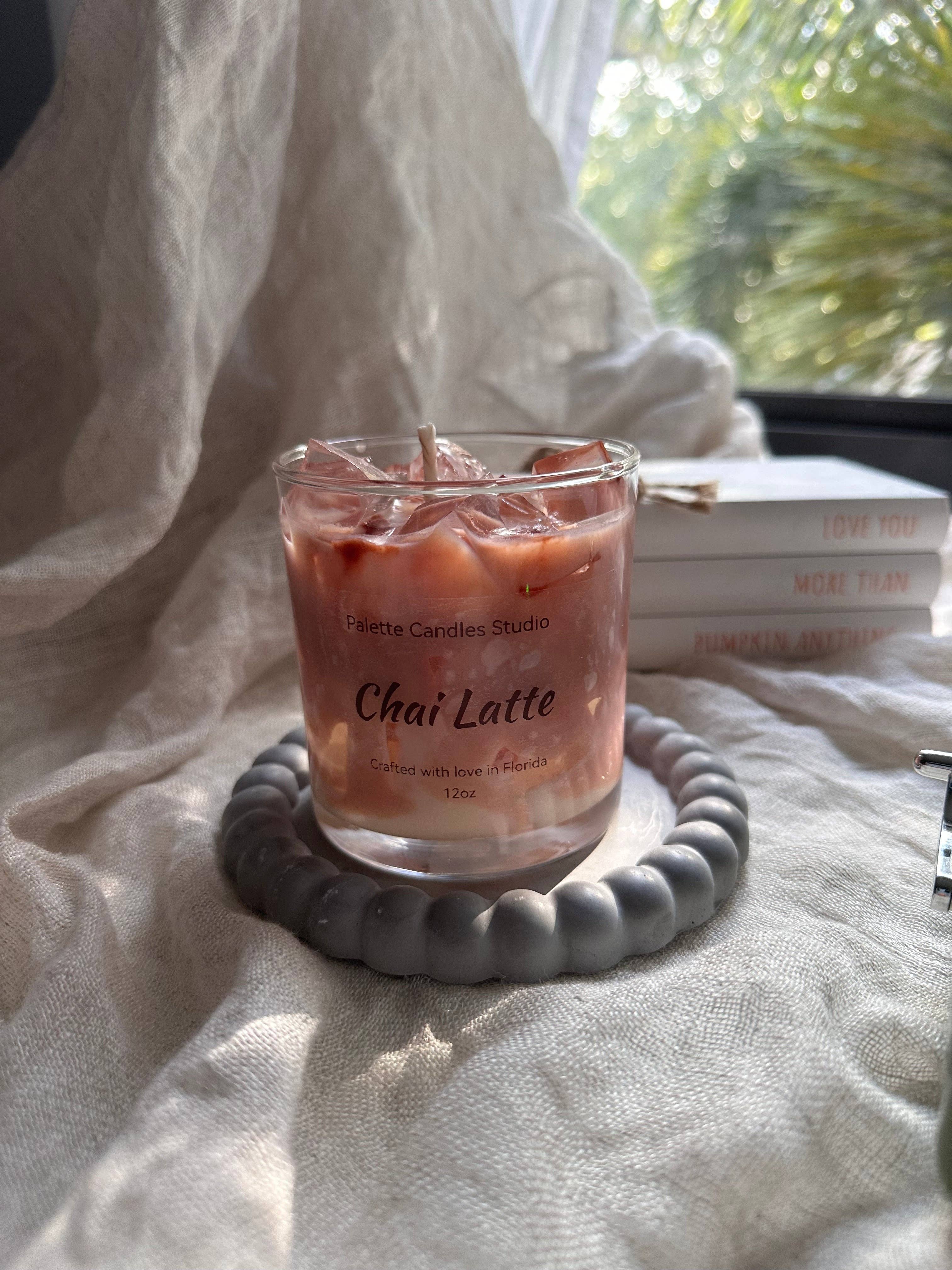 Palette Candles - Vente Bougie en bocal - Bougie à café glacé au latte4