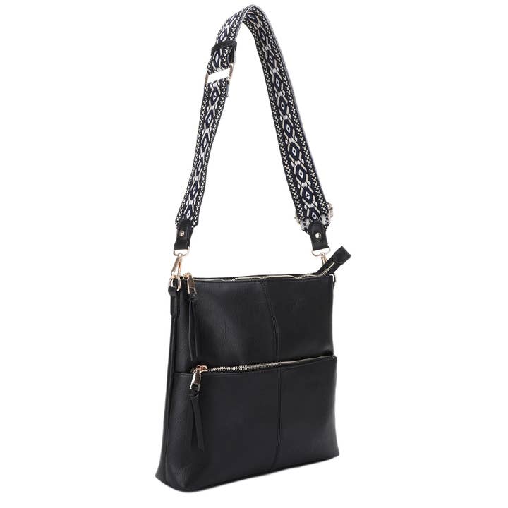 MiMi Wholesale - Wholesale Crossbody Bag - Women's - Monique Women's Crossbody Bag with Guitar Strap