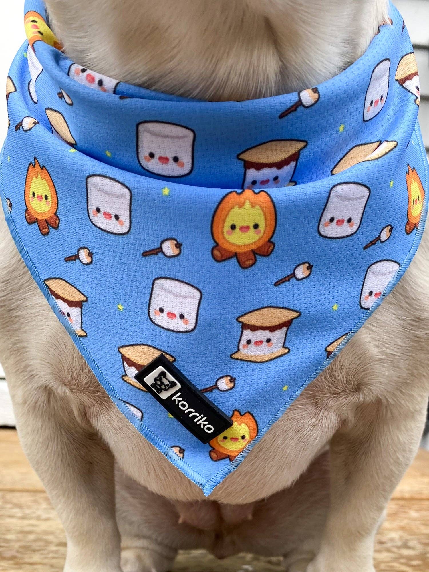 Korriko Pet Supply - Venta al por mayor Bandana - Perros - Bandana refrescante para perros - S'mores3