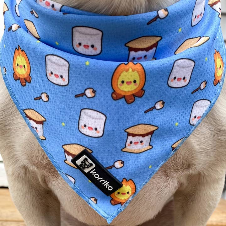 Korriko Pet Supply - Venta al por mayor Bandana - Perros - Bandana refrescante para perros - S'mores3