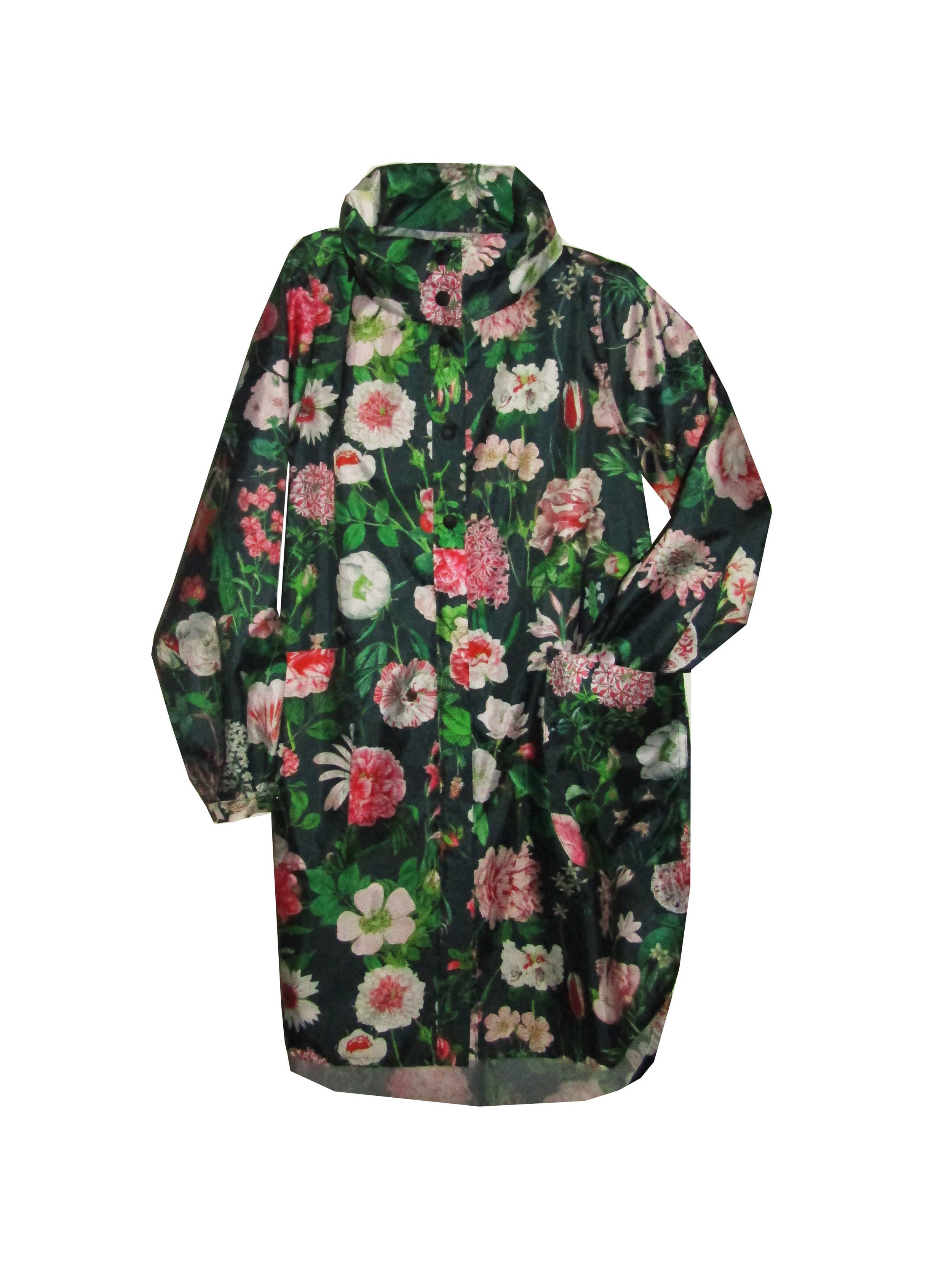 Rosehip Design – wholesale Raincoat – Women's – Stanford Parka - Peony Ebony0