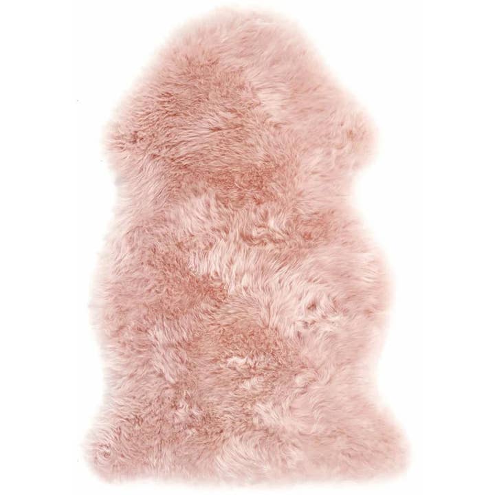 Phoenox Textiles – wholesale Area rug – Origins Genuine Sheepskin Adobe Rose