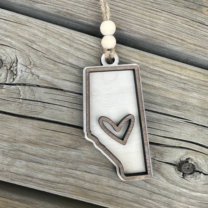 The craft cochrane - Wholesale Ornament - Alberta Love- Christmas ornament- Farmhouse ornamentÂ