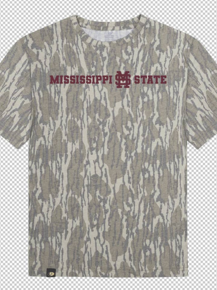 Béisbol del Estado de Mississippi Mossy Oak para venta al por mayor de Holt Clothing Company