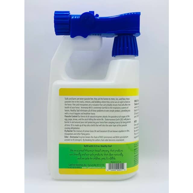 Carefree Enzymes - Wholesale Pet Cleaning Supplies - Stall32oz Pet Cleaning Supplies, Stall Protector2