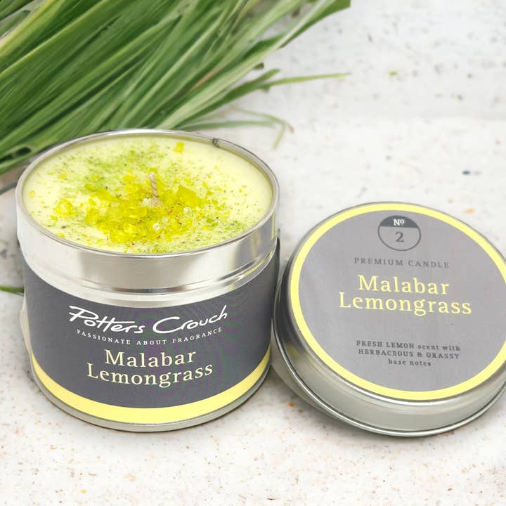 Malabar Lemongrass Candle for wholesale by Potters Crouch Candles