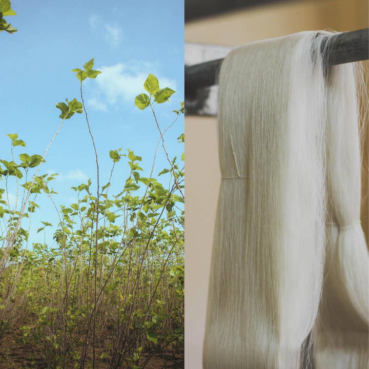 Luala Silk - Wholesale Bath Towel - Natural Pure Raw Silk Towel for Hair, Face and Body Beauty